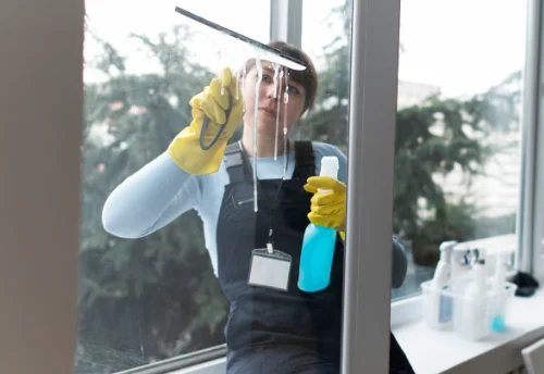Nettoyage de vitres intérieures et extérieures à Gibles